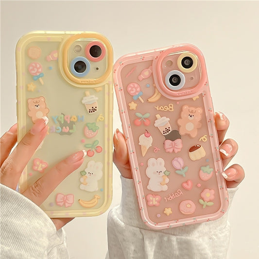 Kawaii Bunny, Bear, & Sweets iPhone Cases