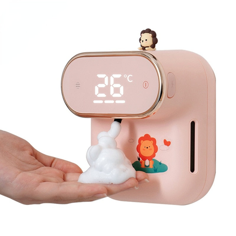 Kawaii PInk Wall Mounted Automatic Soap Dispenser