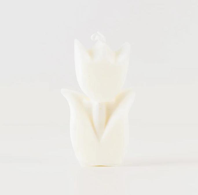 Kawaii White Tulip Aromatherapy Candle