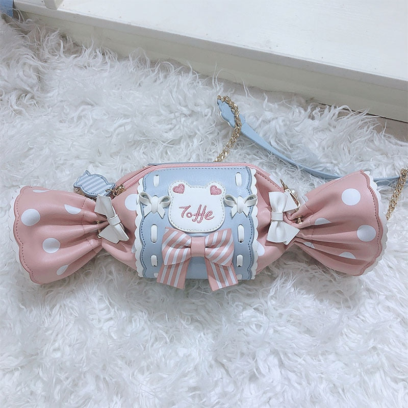 Kawaii Pastel Candy Bear Bag