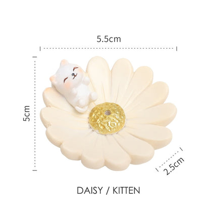 Kawaii Cat Incense Stick Burner