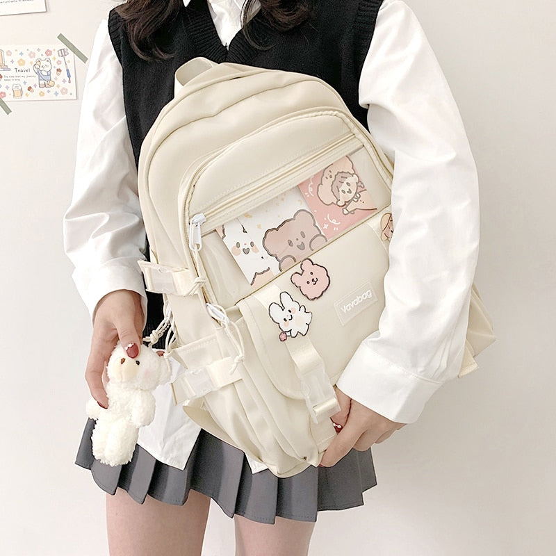 Kawaii Vavabag Backpack in White