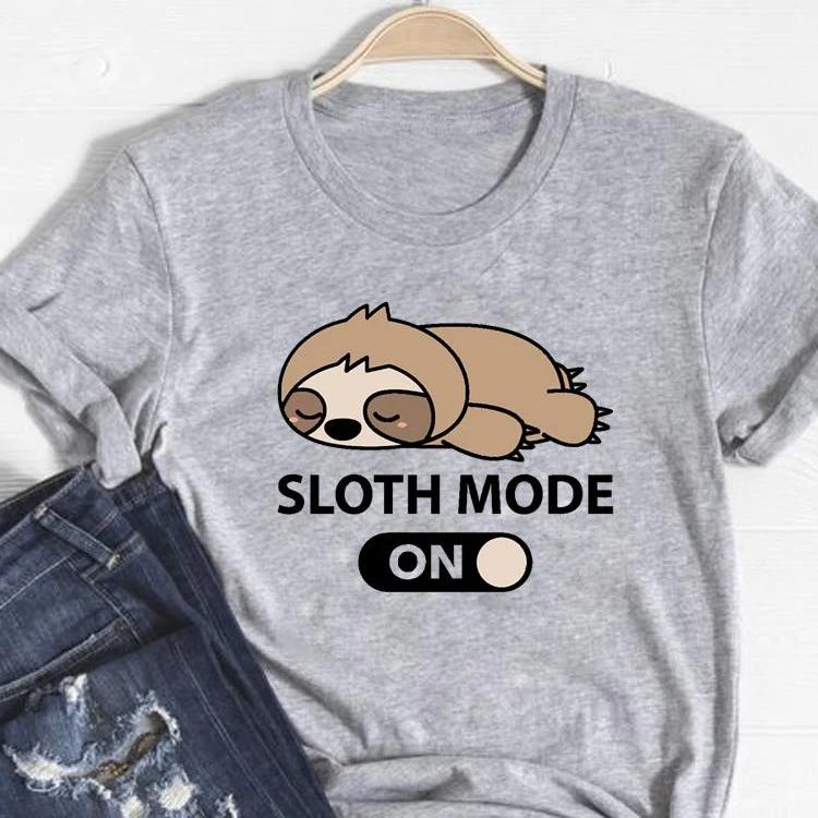 Kawaii Sloth Mode On T-Shirt