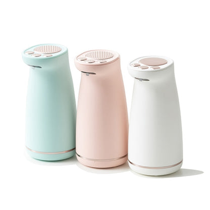 Kawaii Blue, Pink, and White Cat Paw Automatic Soap Dispensers