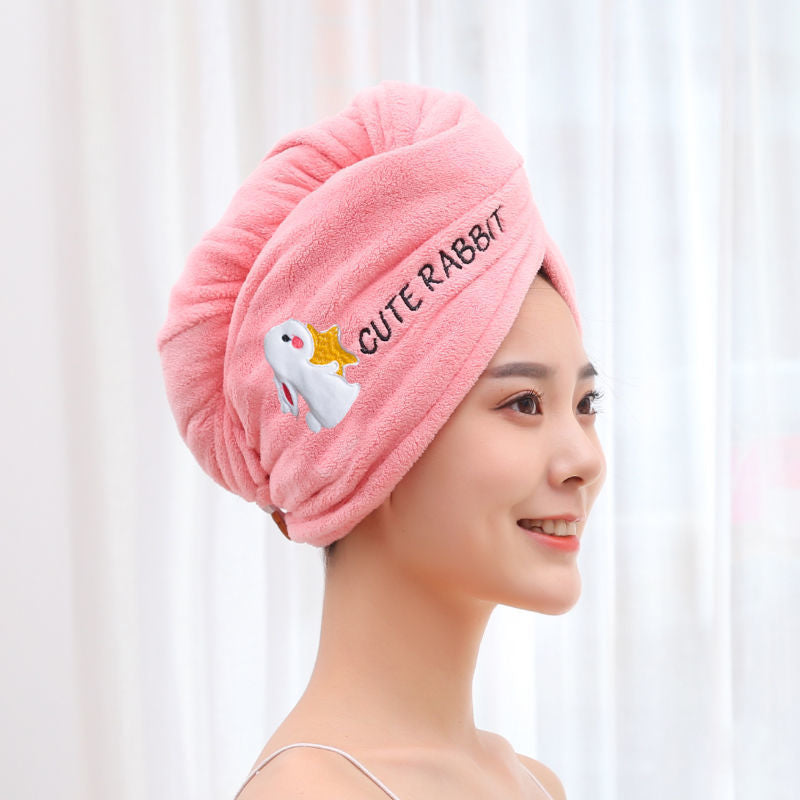 Kawaii Microfiber Hair Towel