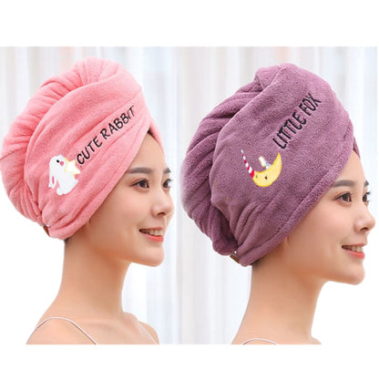 Kawaii Microfiber Hair Towel