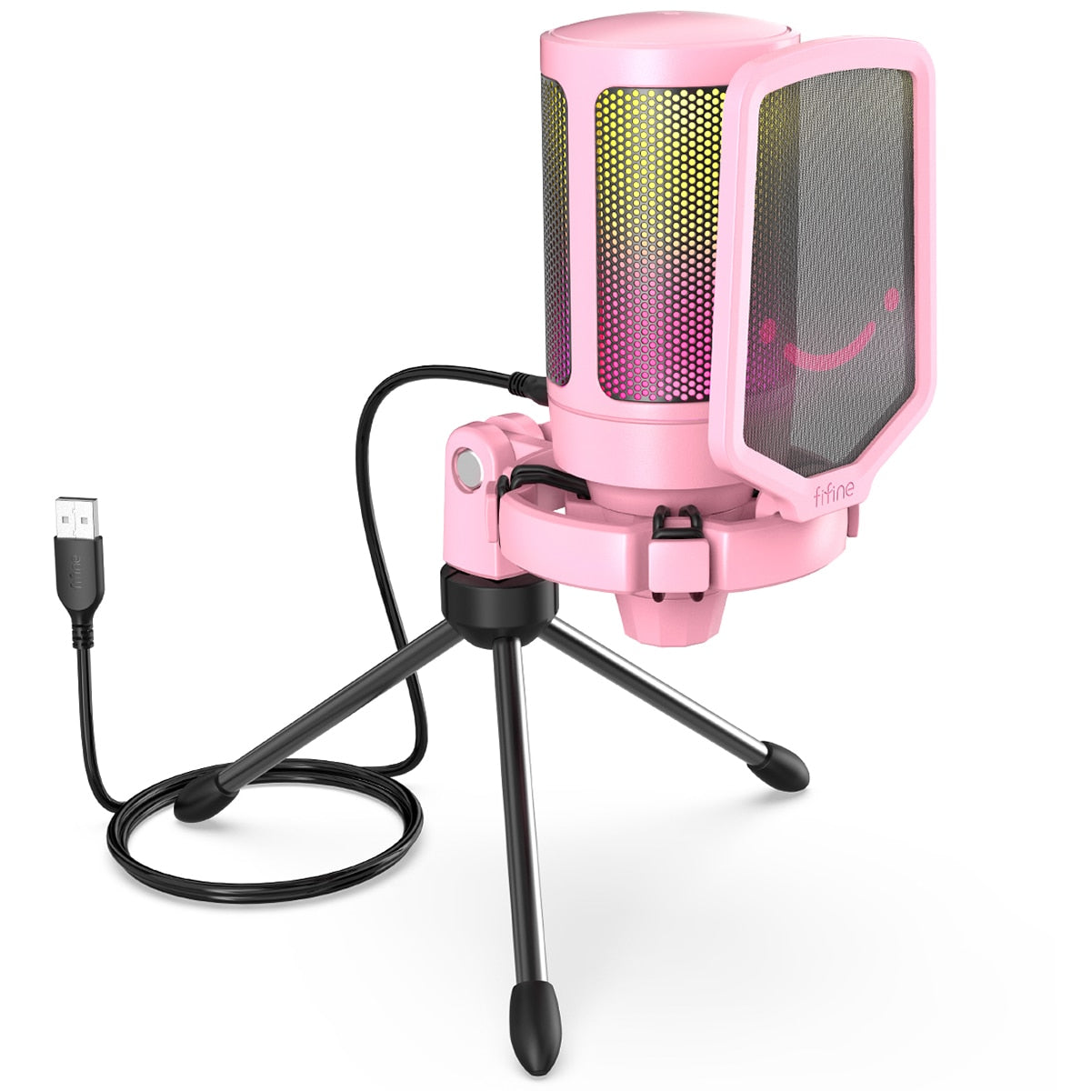 Kawaii Pink Condenser Microphone