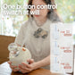 Girl Holding Mini Cat Air Conditioner