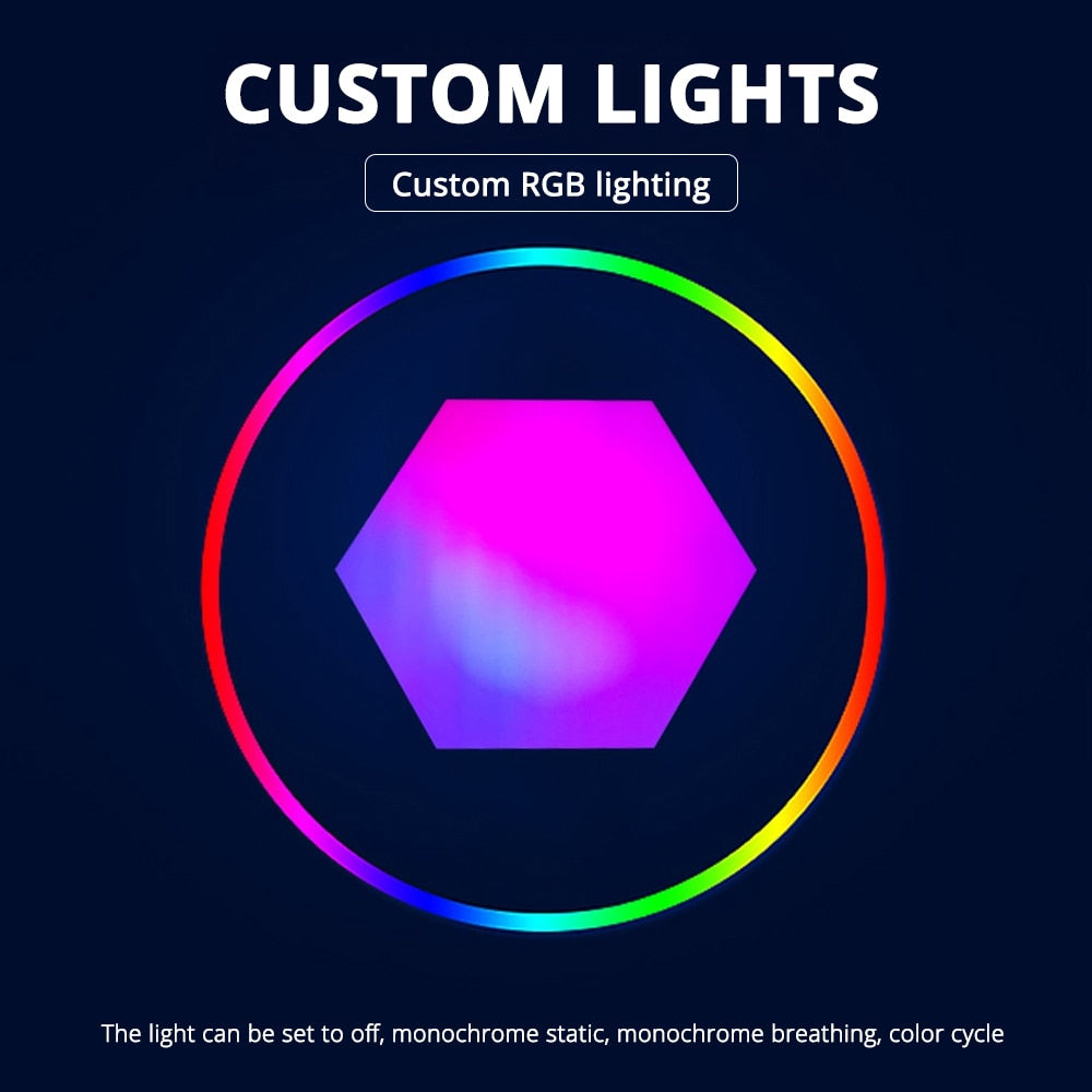 RGB Bluetooth LED Hexagon Lights