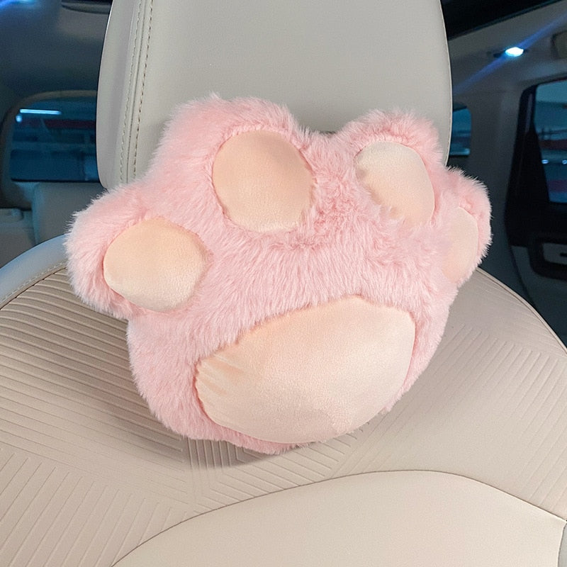 Kawaii Kawaii Cat Paw Car Seat Head Rest