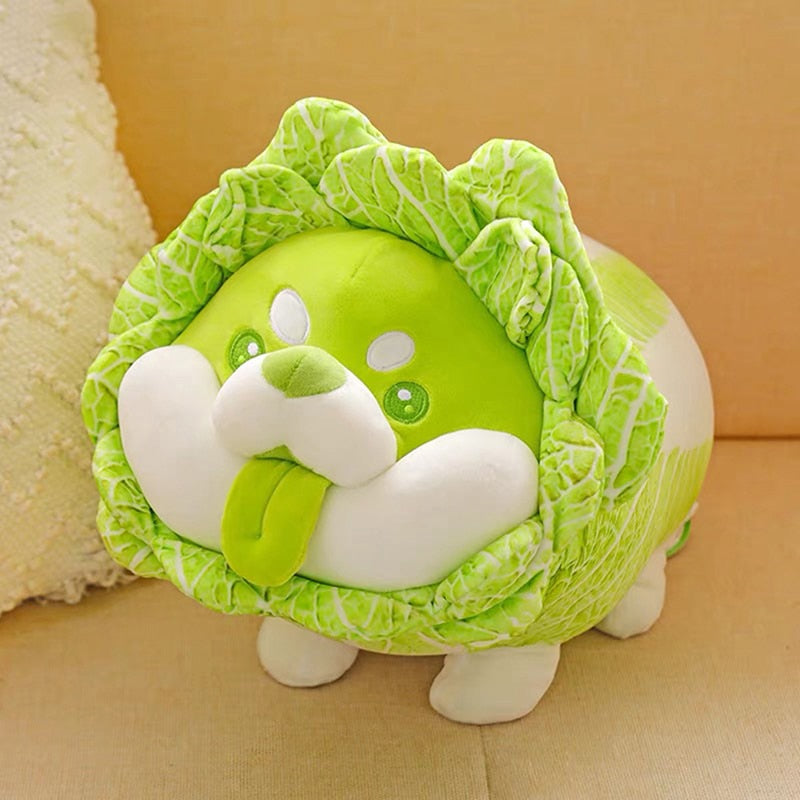Kawaii Cabbage Shiba Inu Plushie