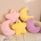 Kawaii Moon & Star Plushie Pillows