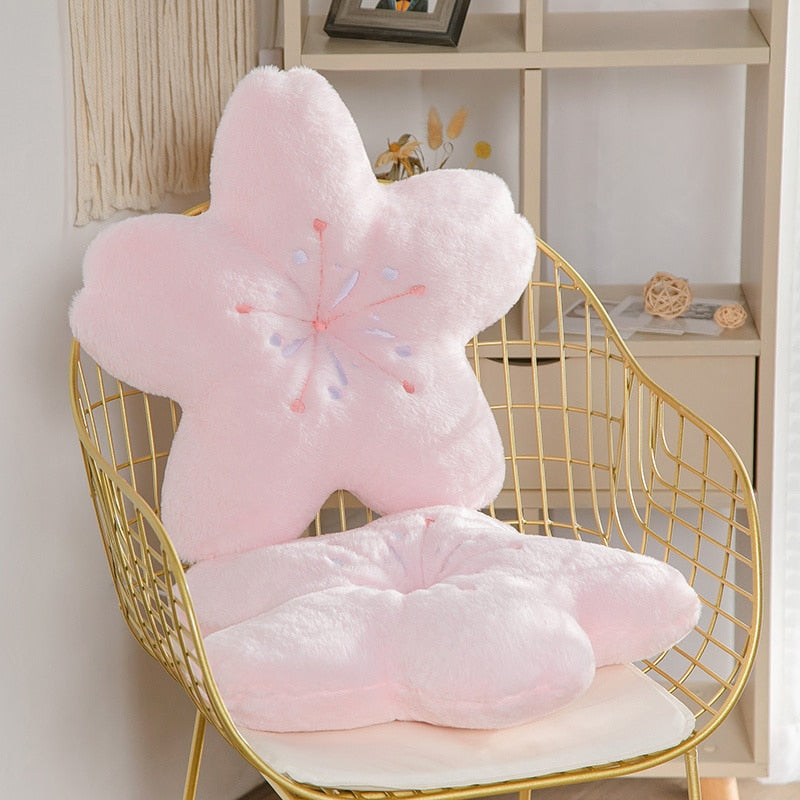 Kawaii Cherry Blossom Seat Cushion