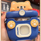 Kawaii Blue Bear Water Bottle