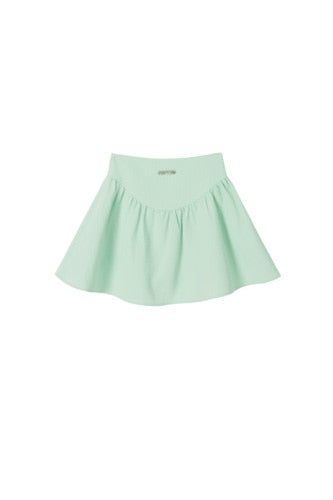 Kawaii Pastel Green Japanese School Uniform Skirt