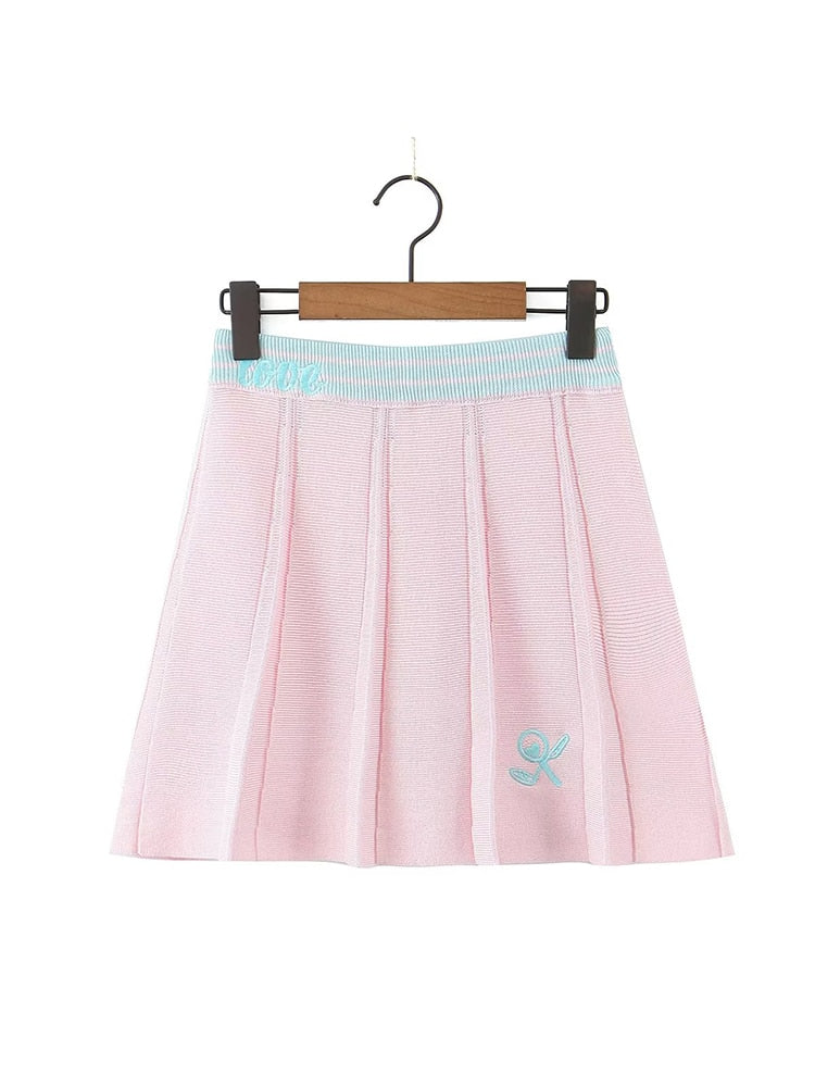 Kawaii Pastel Pink Skirt