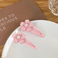 Kawaii Cherry Blossom Hair Clips