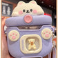 Kawaii Bunny Pastel Purple Water Bottle