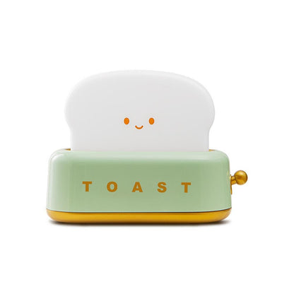Kawaii Green LED Toaster Night Light
