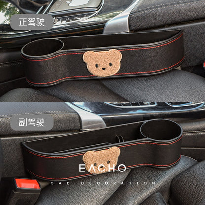 Kawaii Black Car Seat Storage Boxes