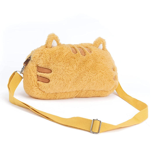 Kawaii Plush Cat Nintendo Switch Bag