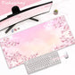 Kawaii PInk Cherry Blossom Desk Pad