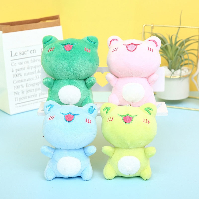 Kawaii Frog Plushie Pendants