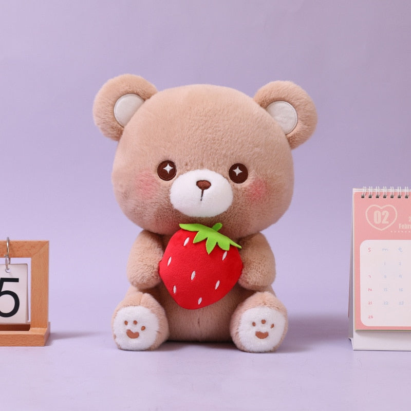 Strawbeary Plushie | Gift Ideas | Gifts for Her | Cute Gifts | Kawaii  Plushies | Cute Plushie | Stuffed Animal | Bear Plushie | Baby Toy