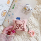 Kawaii Pink Koala Cookies AirPods Case