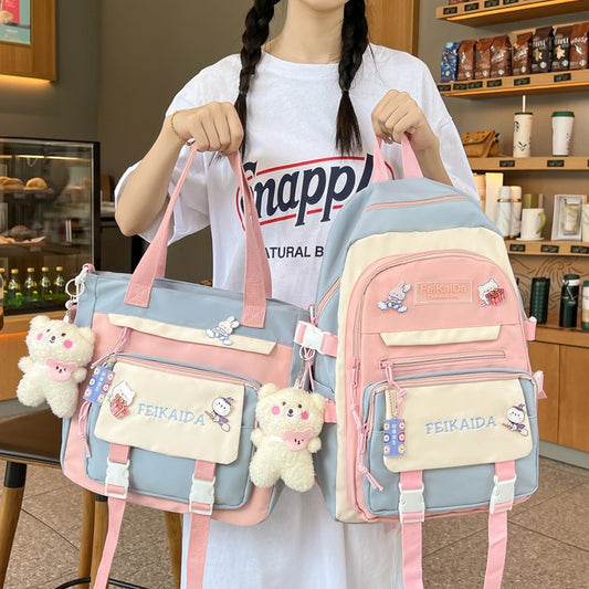 Kawaii Pastel Waterproof Bags