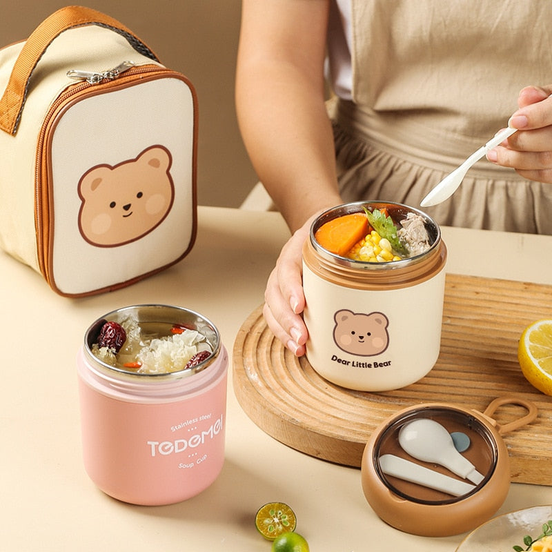 Kawaii Bear Lunch Box