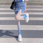 Kawaii Blue Color Gradient Pantyhose