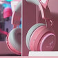 Kawaii Luminous Cat Ears Headphones Video