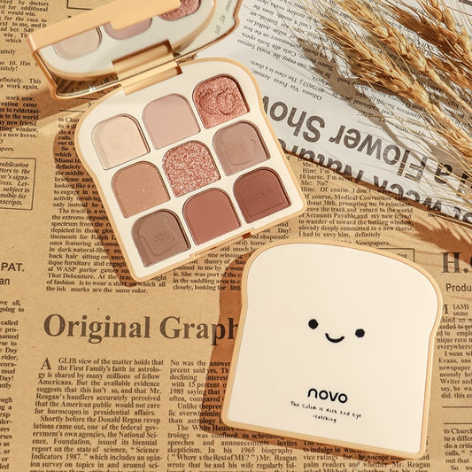 Kawaii Novo Toast Eyeshadow Palettes