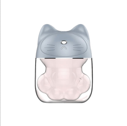 Kawaii Grey Mini Cat Humidifier