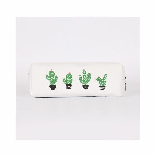 cactus pencil pouch Cute Cactus Pencil Case Canvas Bag – Kore Kawaii