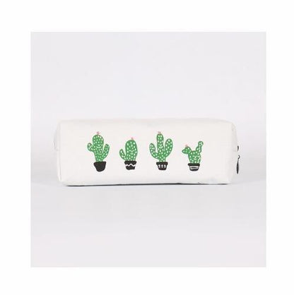 Cute Cactus Pencil Case Canvas Bag