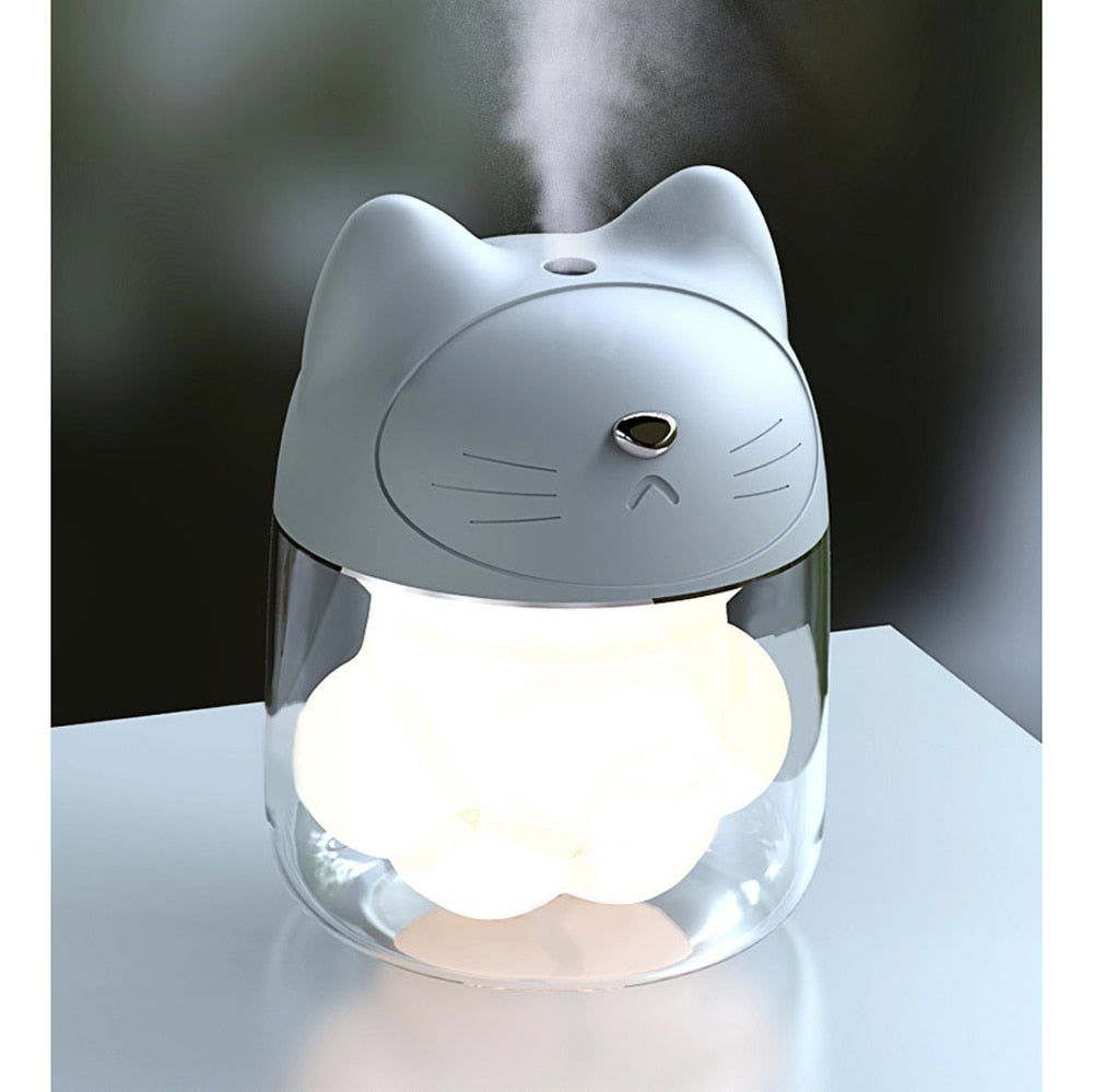 Kawaii White Mini Cat Humidifier