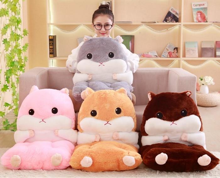 Kawaii Hamster Seat Cushions