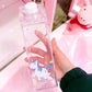 Cute Unicorn Transparent Water Bottle