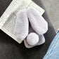 Kawaii Light Grey Bunny Phone Case for iPhone