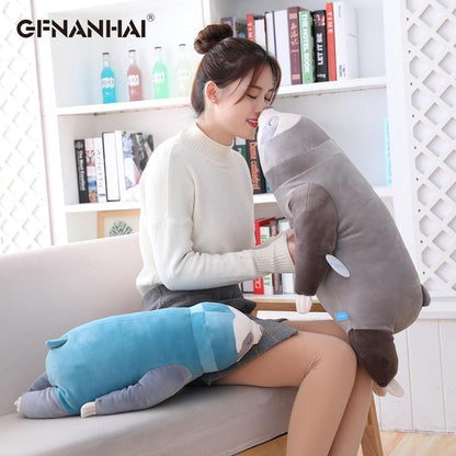 Kawaii Blue and Grey Sleepy Sloth Plushies