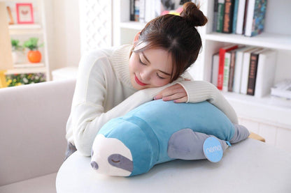 Kawaii Blue Sleepy Sloth Plushie