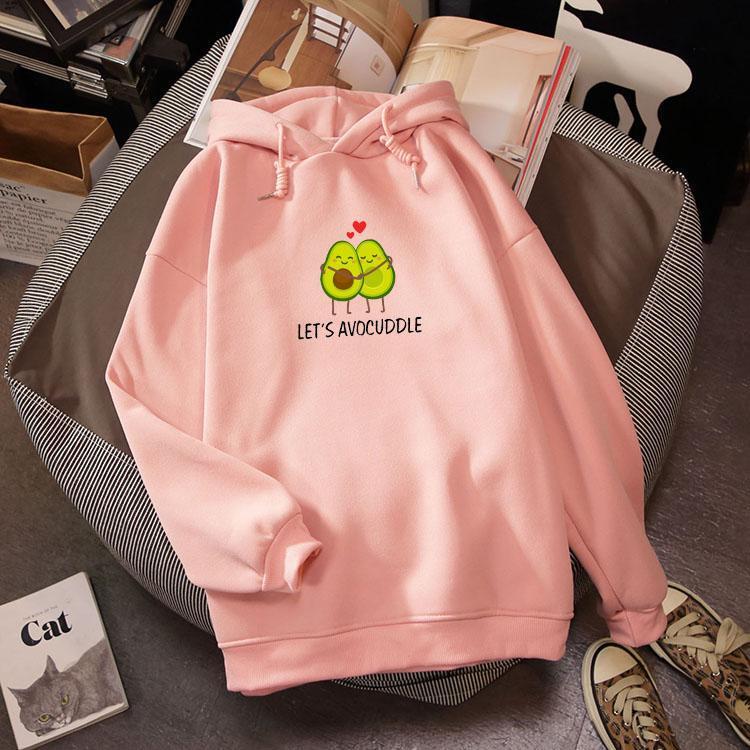 Kawaii "Avocado Love" Hoodie