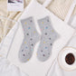 Kawaii Grey Harajuku Galaxy Socks