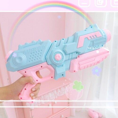 Kawaii Pastel Blue and Pink Water Gun
