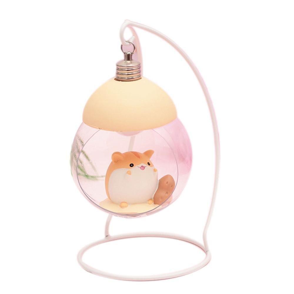 Kawaii Cream Hamster Night Light