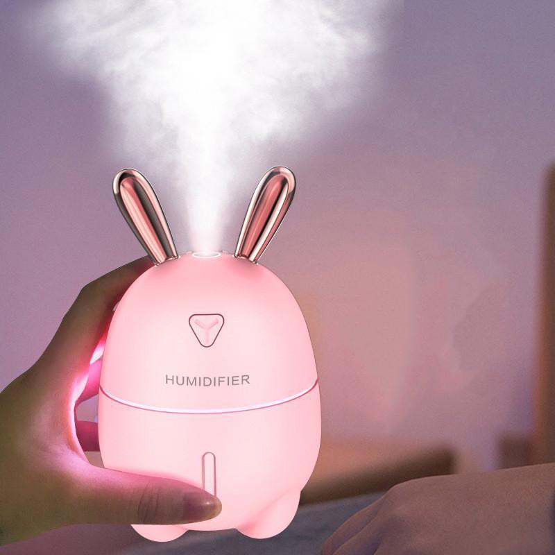 Kawaii Pink Rabbit Air Humidifier & Oil Diffuser