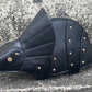 Kawaii Triceratops Purse in Black