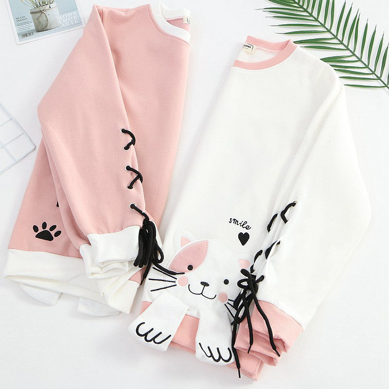 Kawaii Cute and Casual Cat Sweatshirts